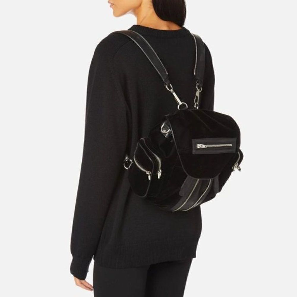 ALEXANDER WANG Marti Velvet Backpack